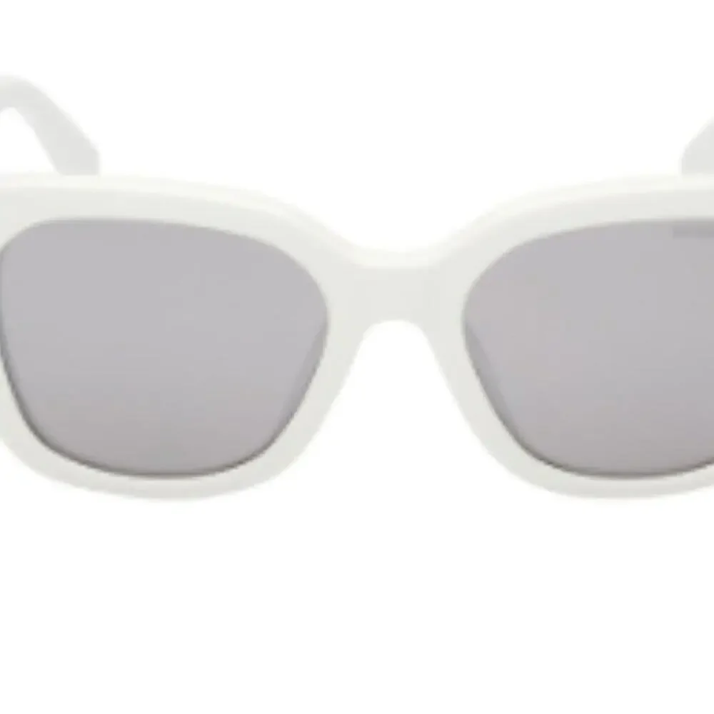 Moncler Audree 50mm Square Sunglasses White
